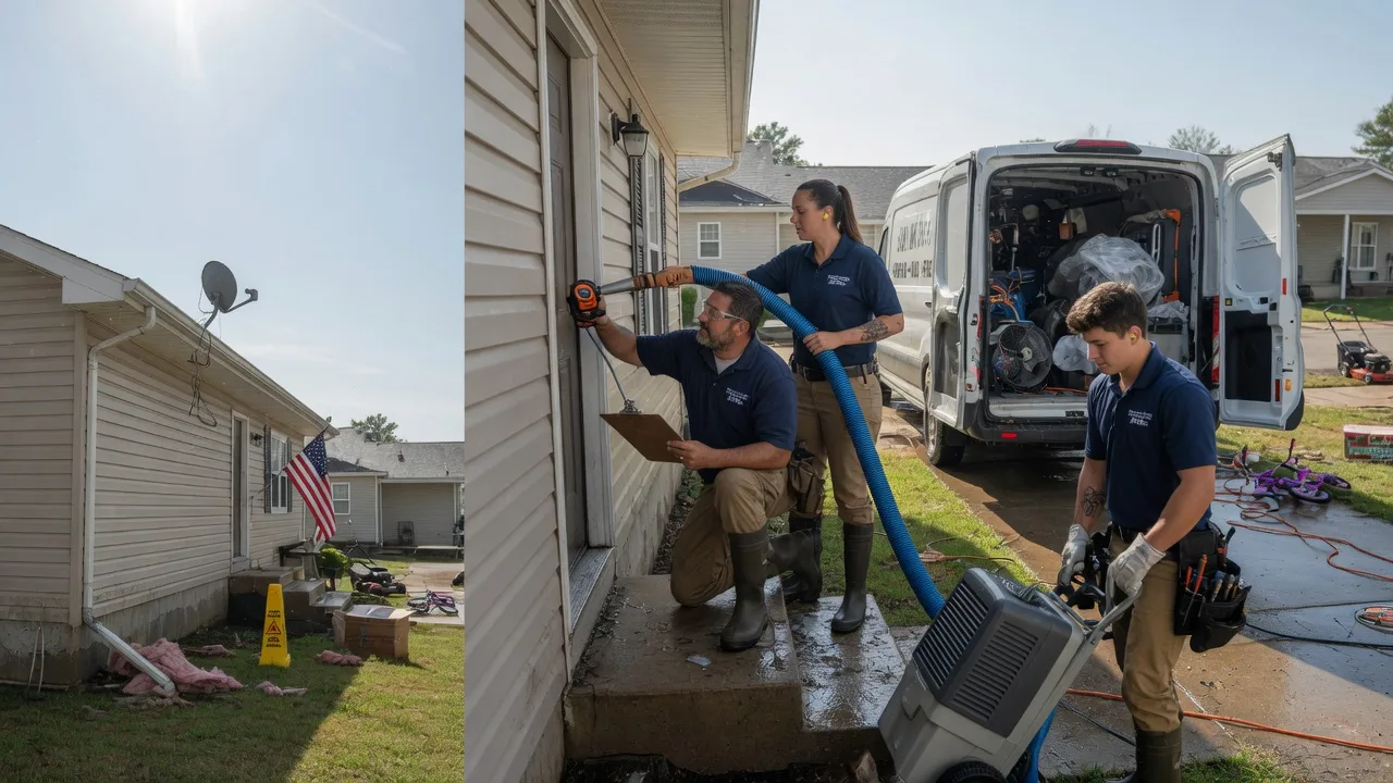Ceiling Water Damage Restoration in Dover, FL near me